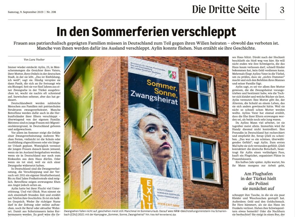 Augsburger Allgemeine: In den Sommerferien verschleppt